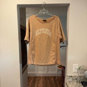 Men’s Large Elysium Athletic Large Sweater Top Workout Lounge Casual Wear Shirt